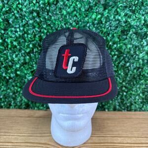 Vintage Transcon Trucker Snapback Mesh Made In USA